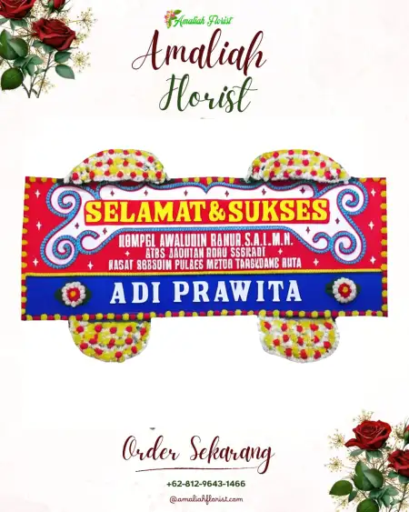 Papan Bunga Ucapan Selamat Surianeun
